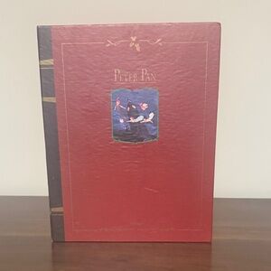 Vintage Disney Peter Pan Storybook Ornament Set